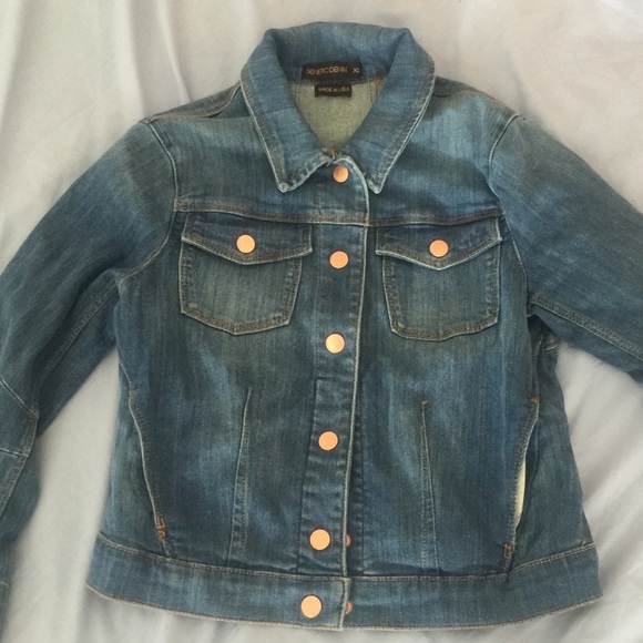 Genetic Denim jacket with rose gold hardware - Picture 1 of 8
